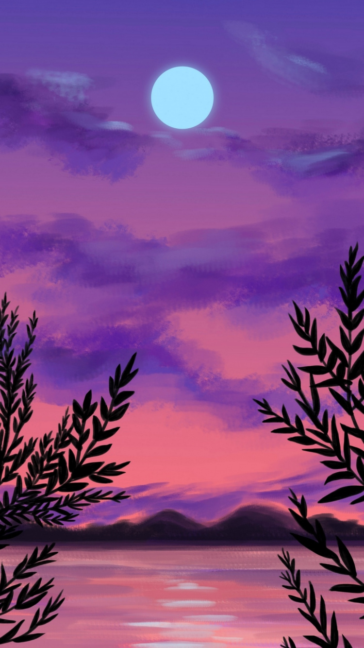 Cloud, Atmosphäre, Tageszeit, Afterglow, Naturlandschaft. Wallpaper in 750x1334 Resolution