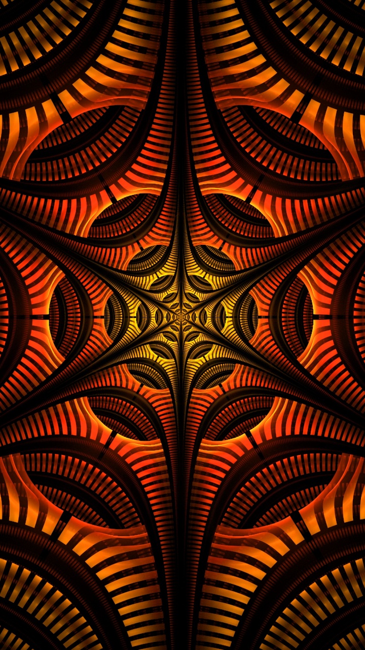 Brown and Black Abstract Painting. Wallpaper in 720x1280 Resolution