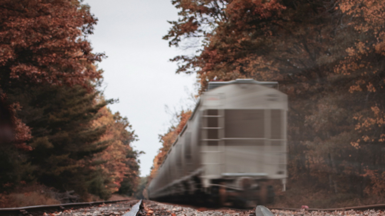 Arte, Tren, Pista, Madera, Ferrocarril. Wallpaper in 1280x720 Resolution