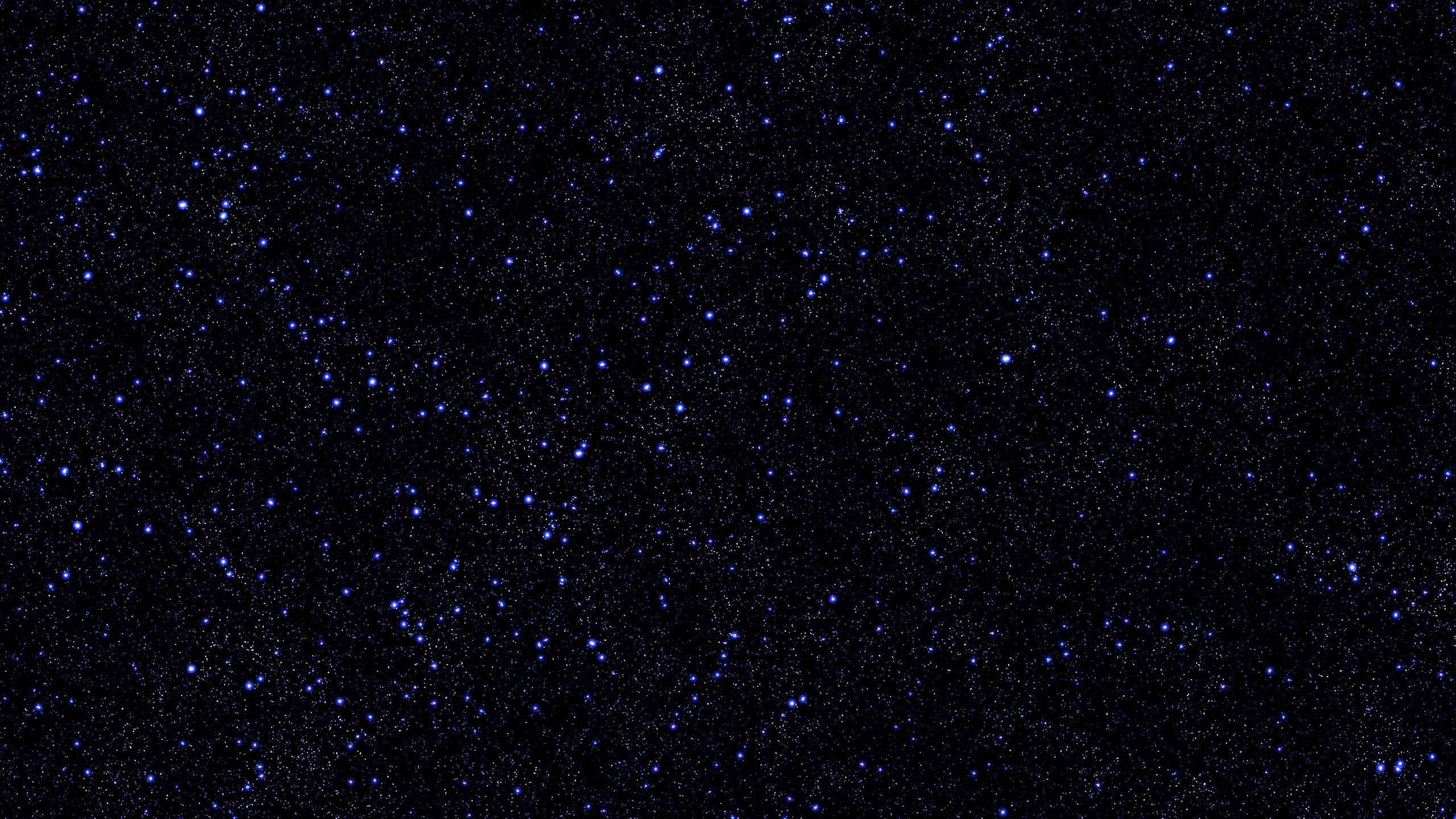 Étoiles Dans le Ciel Pendant la Nuit. Wallpaper in 2560x1440 Resolution
