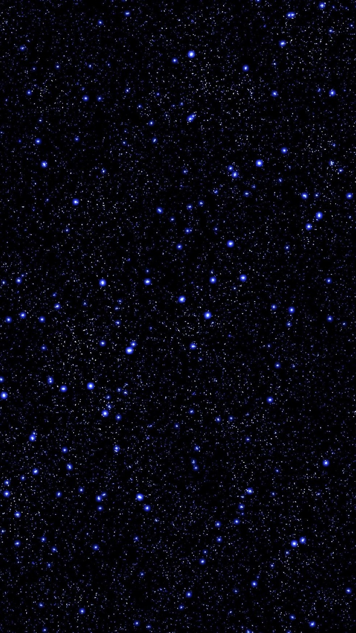 Étoiles Dans le Ciel Pendant la Nuit. Wallpaper in 720x1280 Resolution