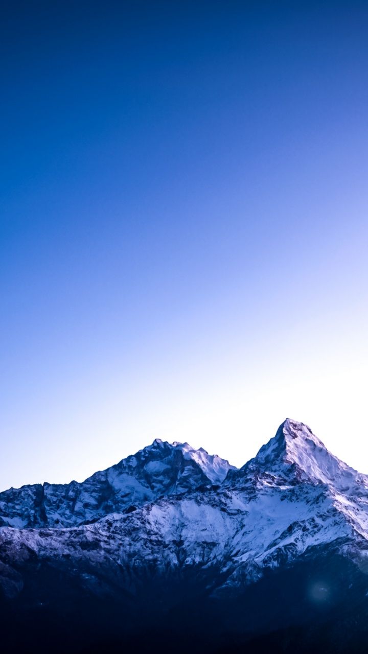 Annapurna, Poon Hill, Ghode Pani, Montaña, Ambiente. Wallpaper in 720x1280 Resolution