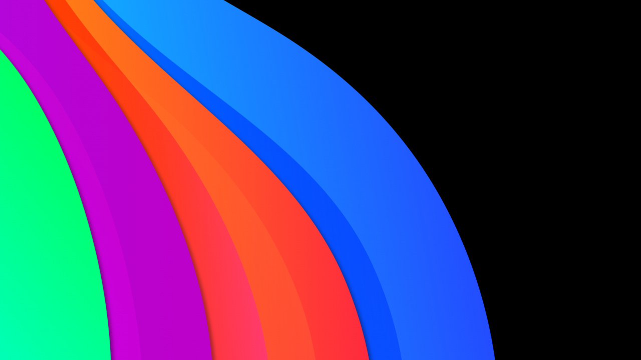 Orange, Graphisme, la Pureté de la Couleur, Cercle, Magenta. Wallpaper in 1280x720 Resolution