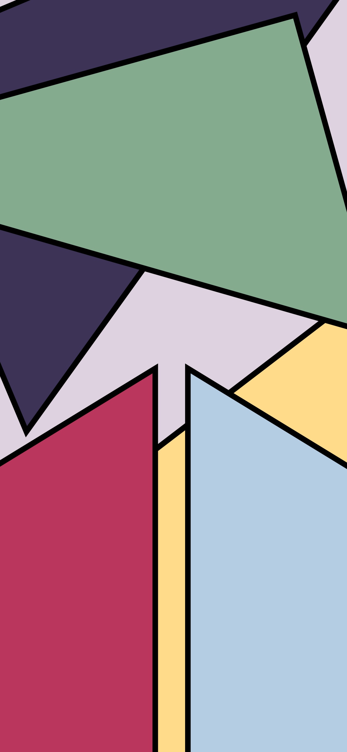 Triangle, Rectangle, Propriété Des Matériaux, Parallels, Symétrie. Wallpaper in 1125x2436 Resolution