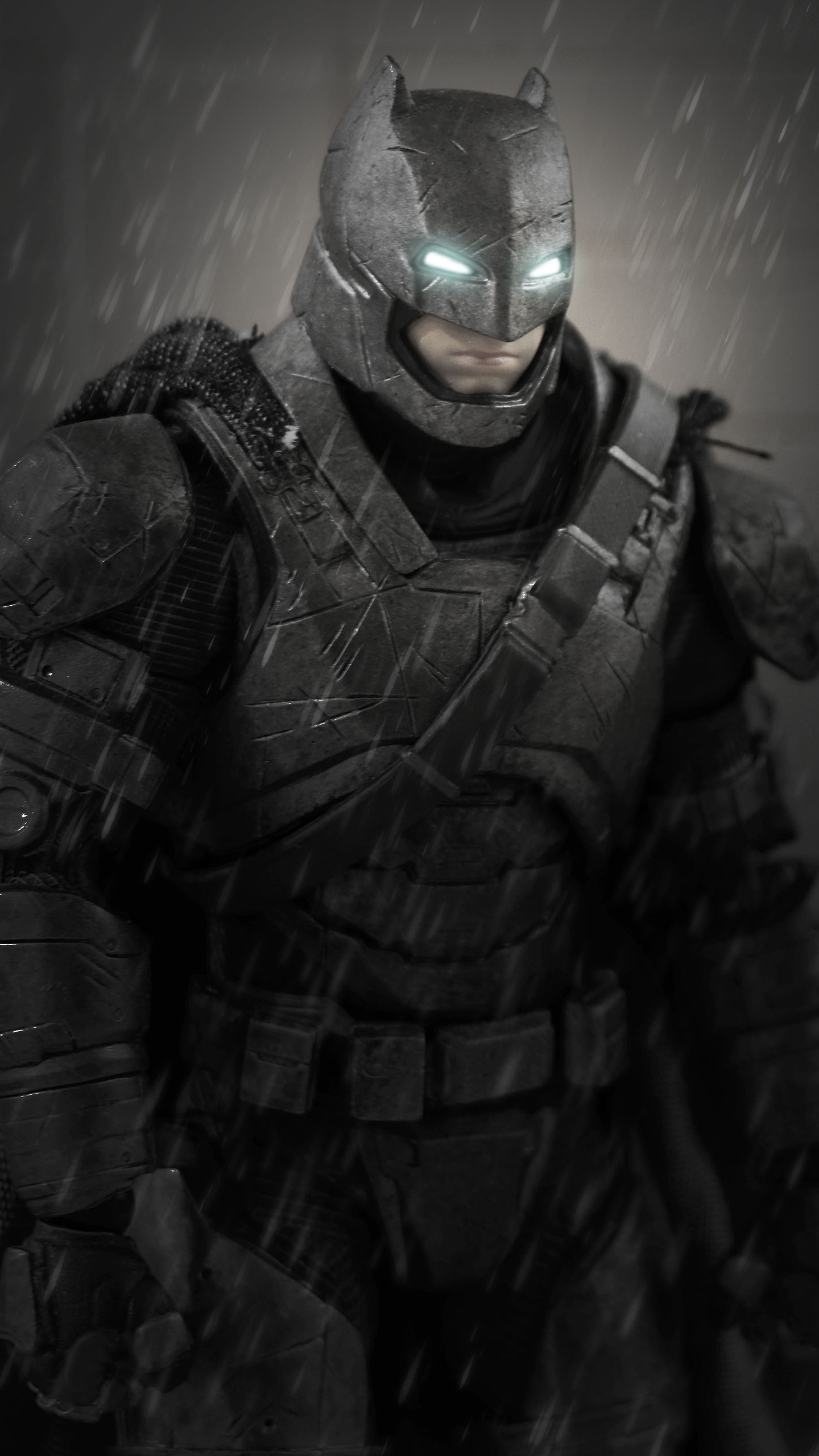 Homme en Costume de Camouflage Noir et Gris. Wallpaper in 1440x2560 Resolution