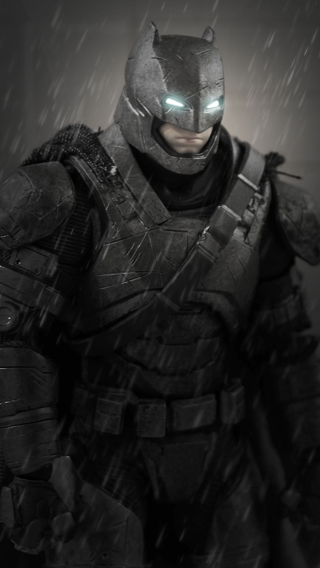 Man in Black and Gray Camouflage Suit. Wallpaper in 1080x1920 Resolution