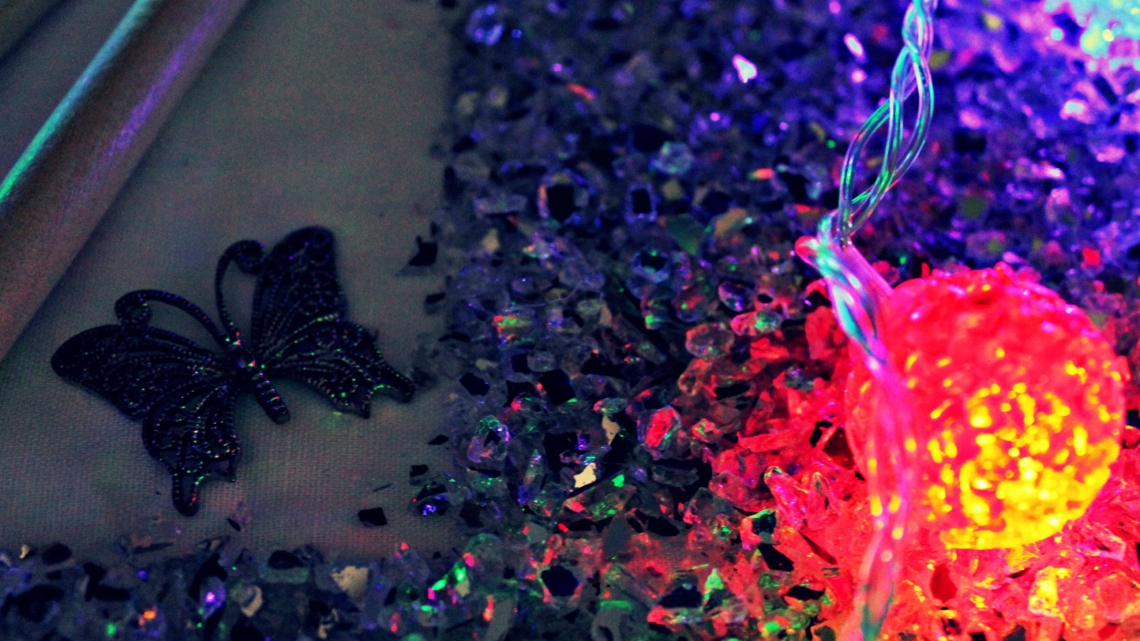 Download 1280x720 Wallpaper Light, Purple, Violet, M Butterfly, Macro Light, Purple, Violet, M Butterfly, Macro. Wallpaper in 1280x720 Resolution