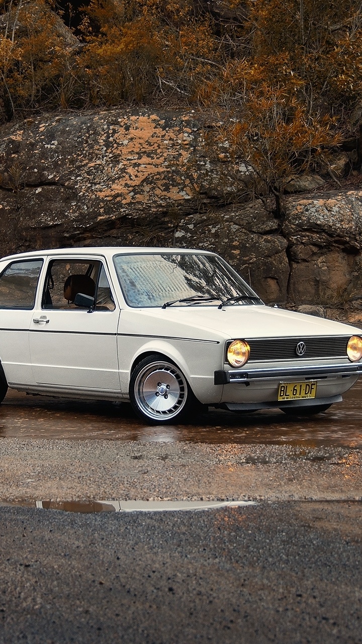 大众汽车, 大众高尔夫 Mk1, 规律性的集会, 两厢, 经典汽车 壁纸 720x1280 允许