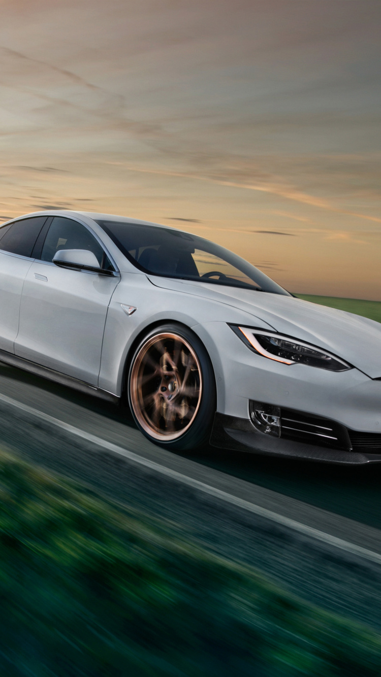 White Coupe on Road During Daytime. Wallpaper in 750x1334 Resolution