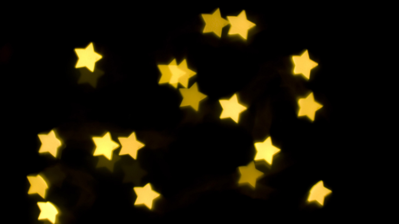 Gelbe Und Schwarze Ahornblätter. Wallpaper in 1280x720 Resolution