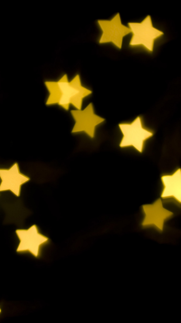 Yellow and Black Maple Leaves. Wallpaper in 750x1334 Resolution