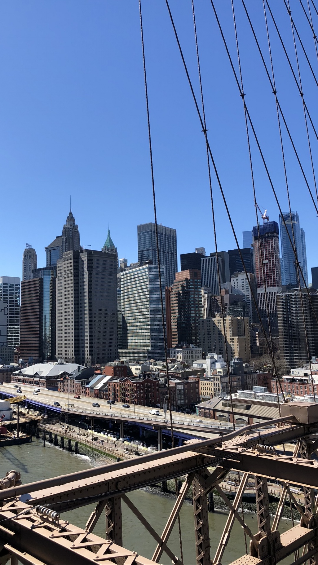 Nueva York, Área Urbana, Infraestructura, Torre de Bloques, Arquitectura. Wallpaper in 1080x1920 Resolution