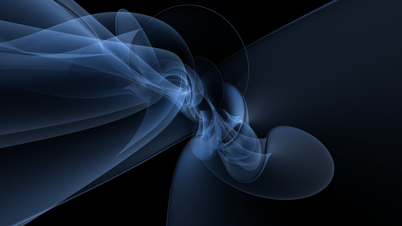 Illustration Abstraite Blanche et Noire. Wallpaper in 1280x720 Resolution