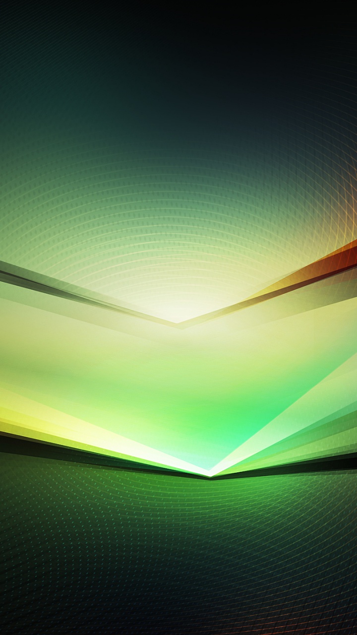 Blue and Orange Light on Black Surface. Wallpaper in 720x1280 Resolution