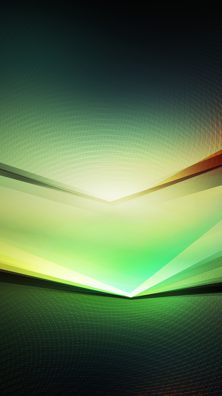 Blue and Orange Light on Black Surface. Wallpaper in 750x1334 Resolution