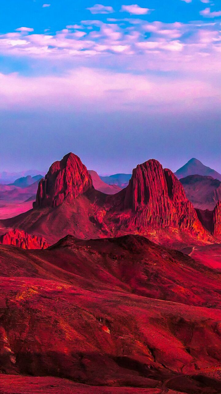 Ahaggar-Nationalpark, Tassili-Najjer-Nationalpark, Algerischen Wüste, Kaziranga-Nationalpark, Arches National Park. Wallpaper in 720x1280 Resolution