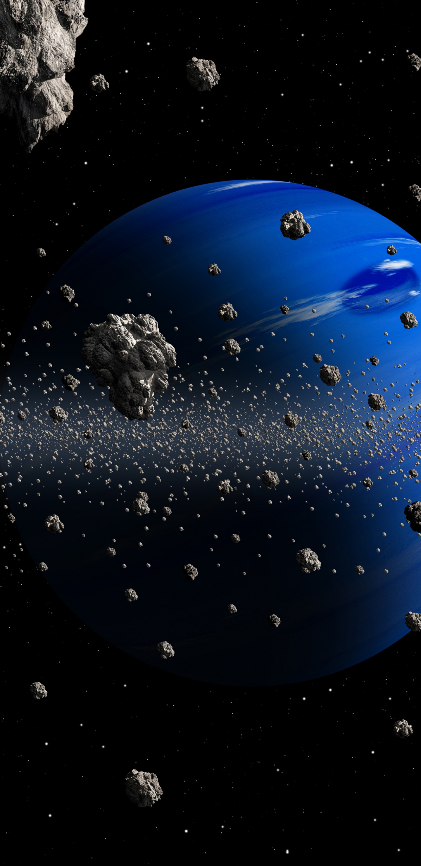 小行星, 这个星球, 空间, 外层空间, 天文学对象 壁纸 1440x2960 允许