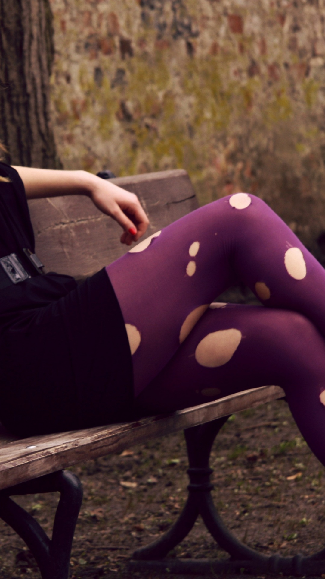 Yana Rudkovskaya, Cheveu, Coiffure, Jambe, Purple. Wallpaper in 1080x1920 Resolution