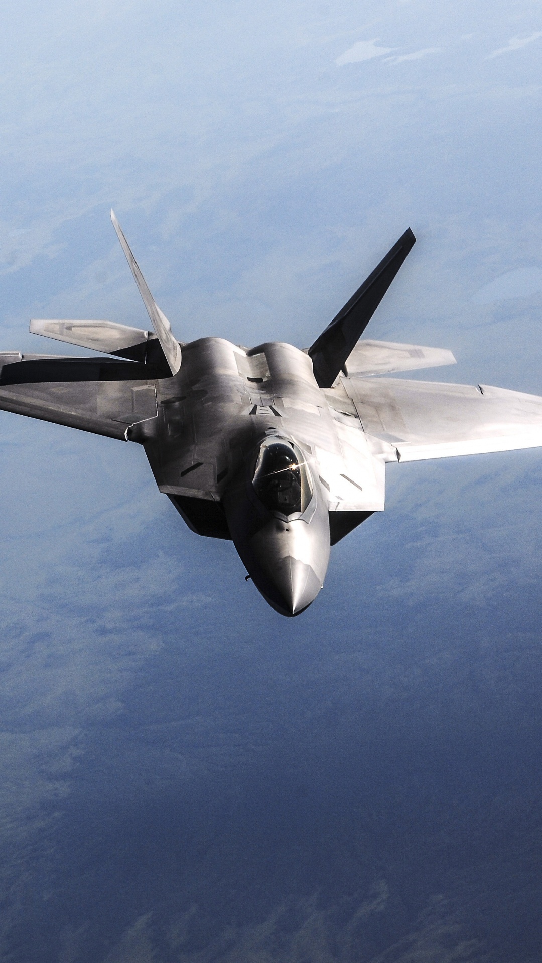 Avión Jet Negro en el Aire Durante el Día. Wallpaper in 1080x1920 Resolution