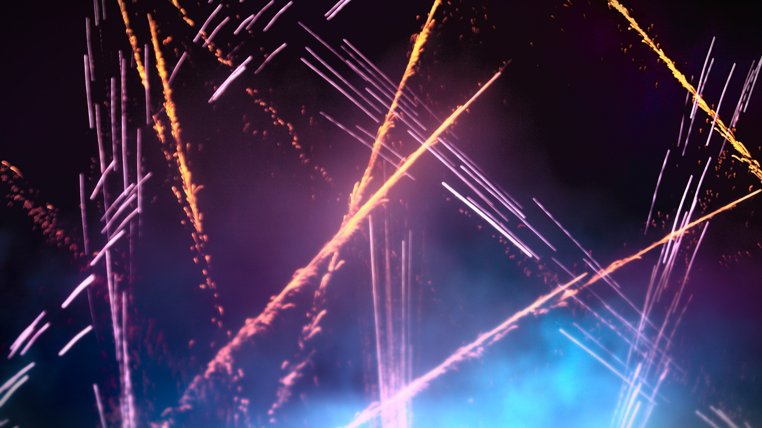 Artifice, Lumière, Événement, le Jour de L'an, le Réveillon du Nouvel An. Wallpaper in 2560x1440 Resolution