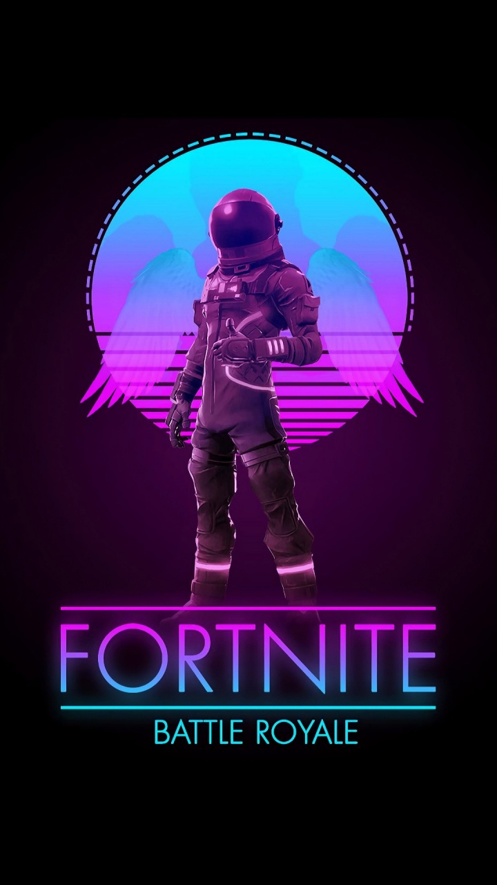 Fortnite, Skin, Ios, Purple, Pink. Wallpaper in 720x1280 Resolution
