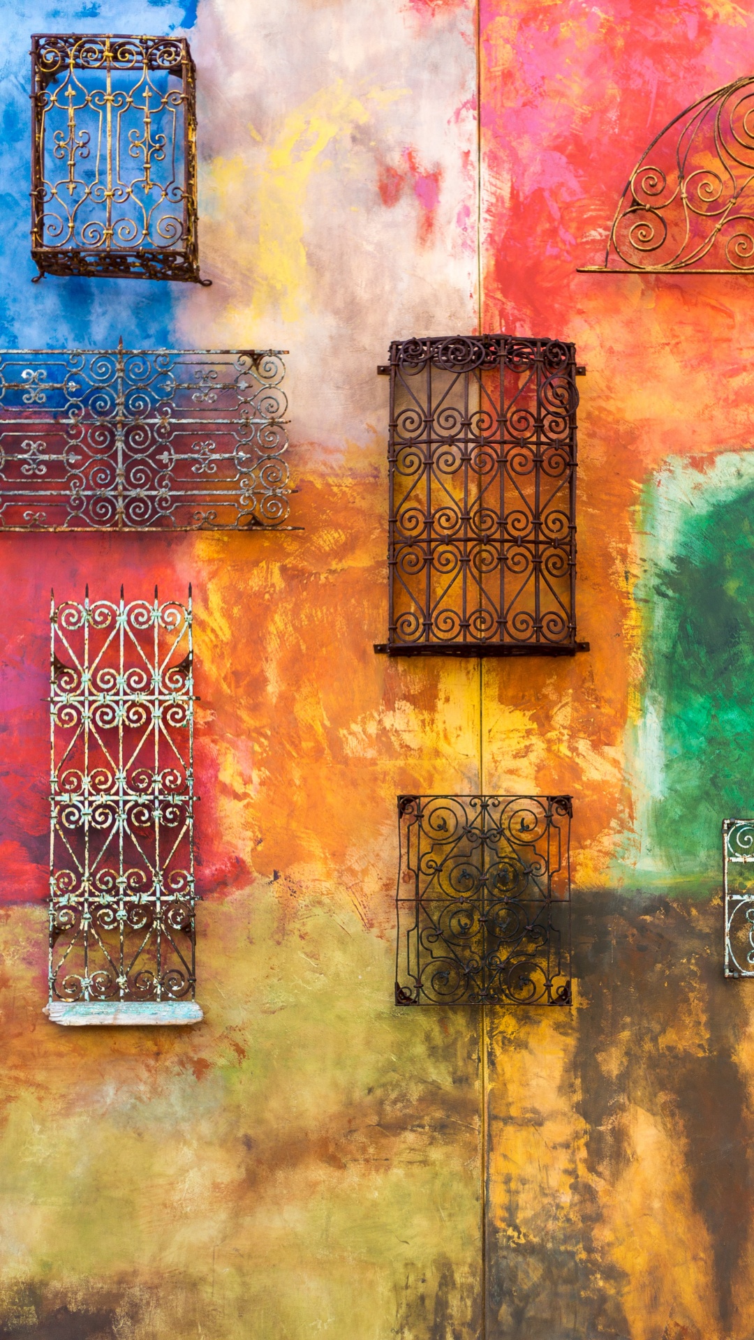 Couleur, la Pureté de la Couleur, Peinture D'art, Fenêtre, Peinture. Wallpaper in 1080x1920 Resolution