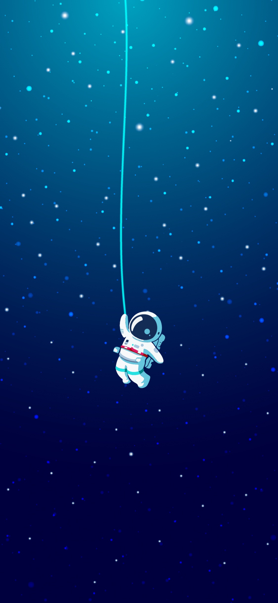 Astronaute, Espace, Animation, Graphique. Wallpaper in 1125x2436 Resolution