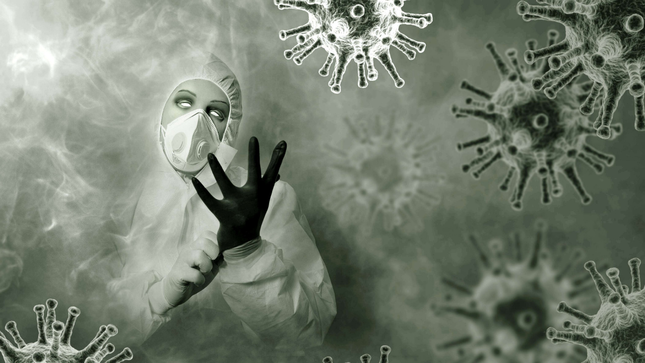 Virus, COVID-19, Dernier Monde, Pandémie, Plandémique. Wallpaper in 1280x720 Resolution