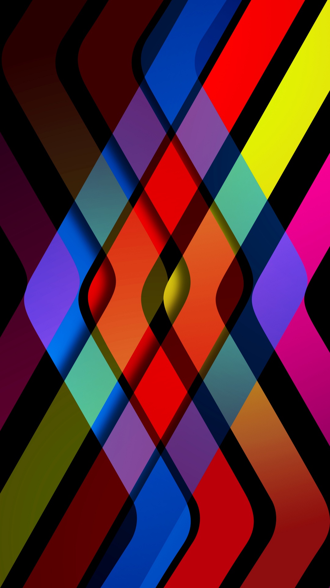 对称, 色彩, 矩形, 艺术, 三角形 壁纸 1080x1920 允许