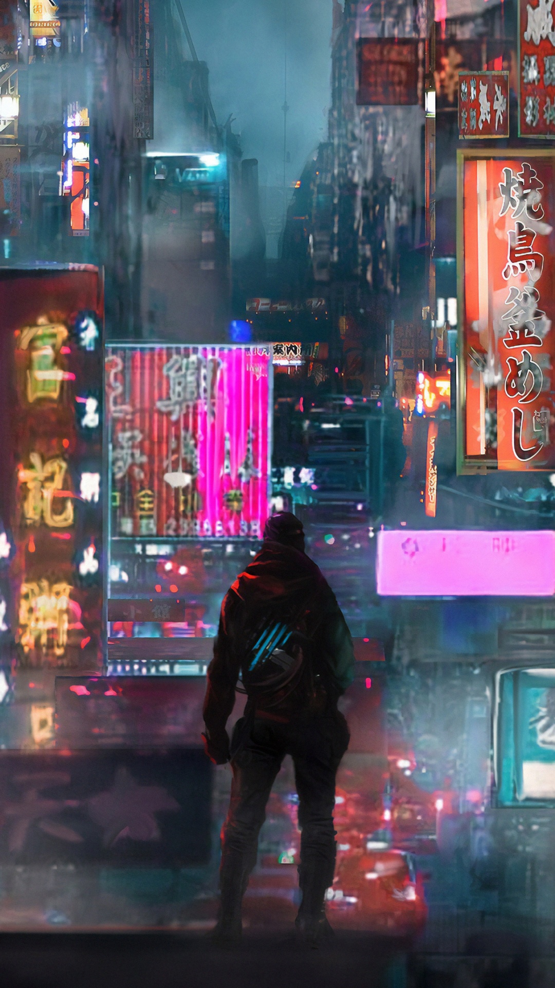 艺术家, 城市景观, 庞克, 城市, 艺术 壁纸 1080x1920 允许