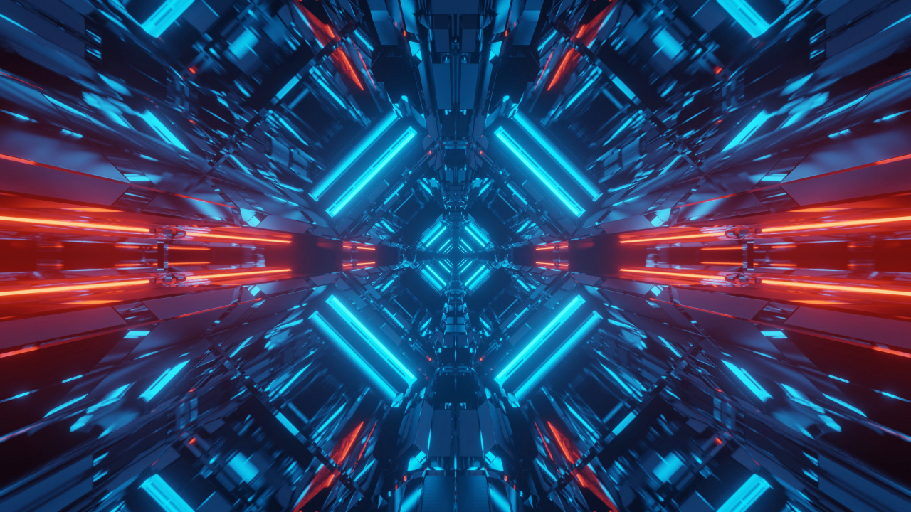 Illustration, la Science-fiction, Graphique, Lumière, Blue. Wallpaper in 1280x720 Resolution