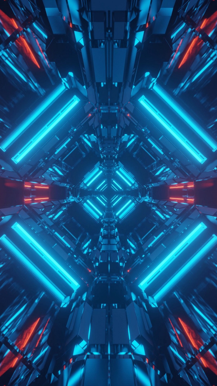 Illustration, la Science-fiction, Graphique, Lumière, Blue. Wallpaper in 720x1280 Resolution