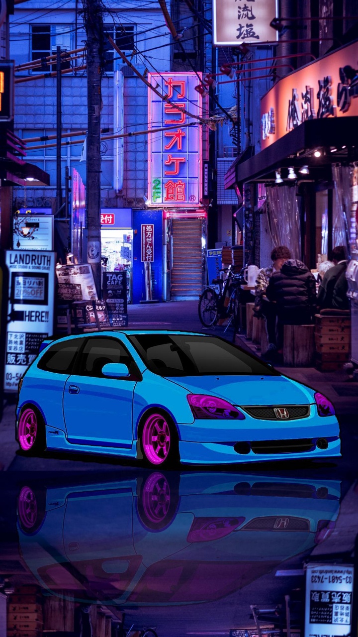 Tokyo, Pneu, Automobile Pneu, Roi, L'éclairage Automobile. Wallpaper in 720x1280 Resolution