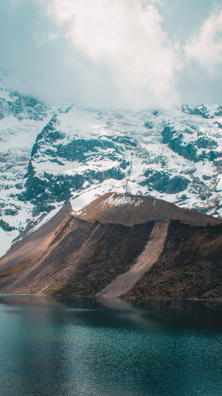 Mountain, Water, Mountain Range, Geology, Television. Wallpaper in 750x1334 Resolution