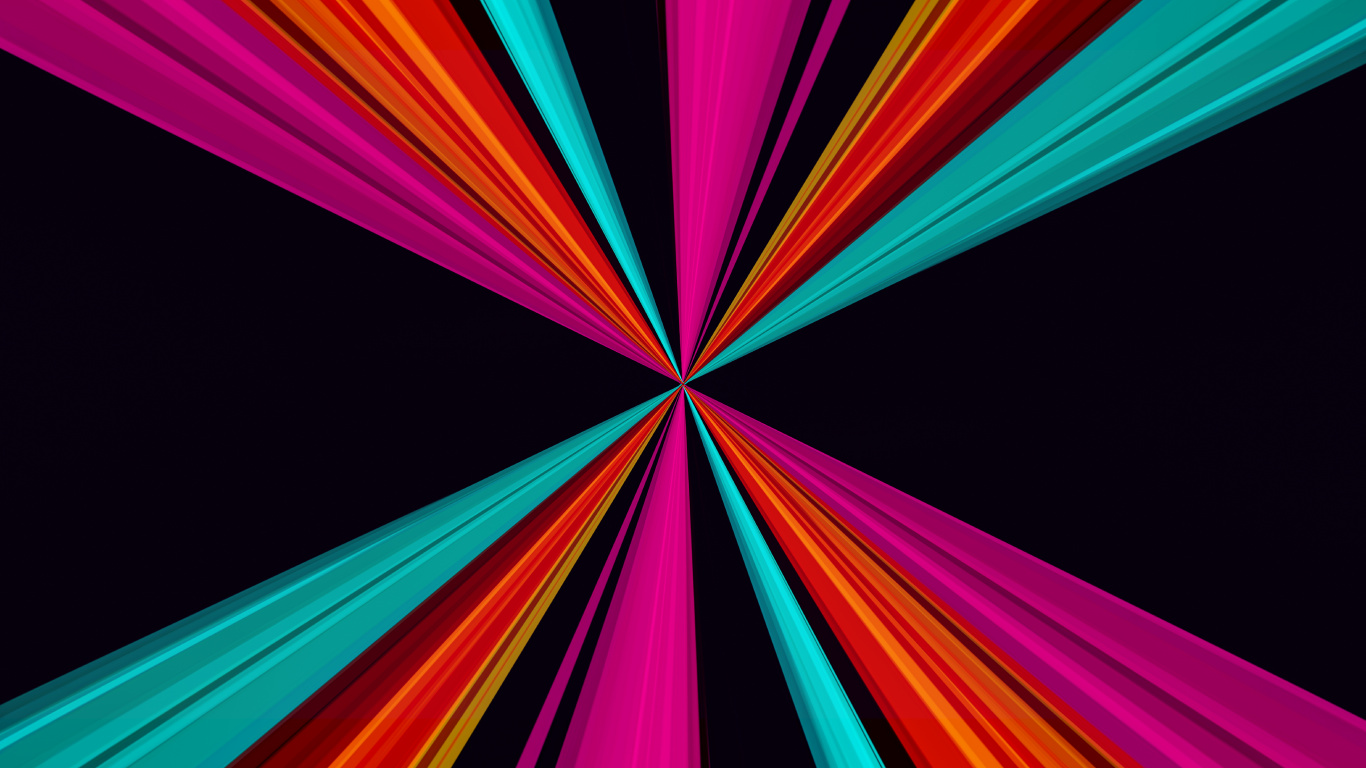 Licht, Grafik-design, Farbigkeit, Schwarz, Pink. Wallpaper in 1366x768 Resolution