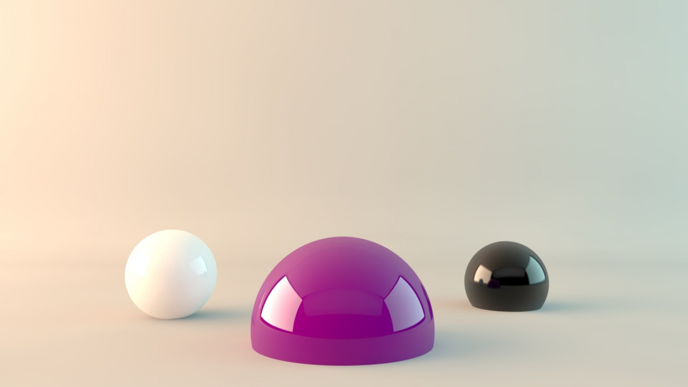 White and Pink Egg on White Table. Wallpaper in 1366x768 Resolution