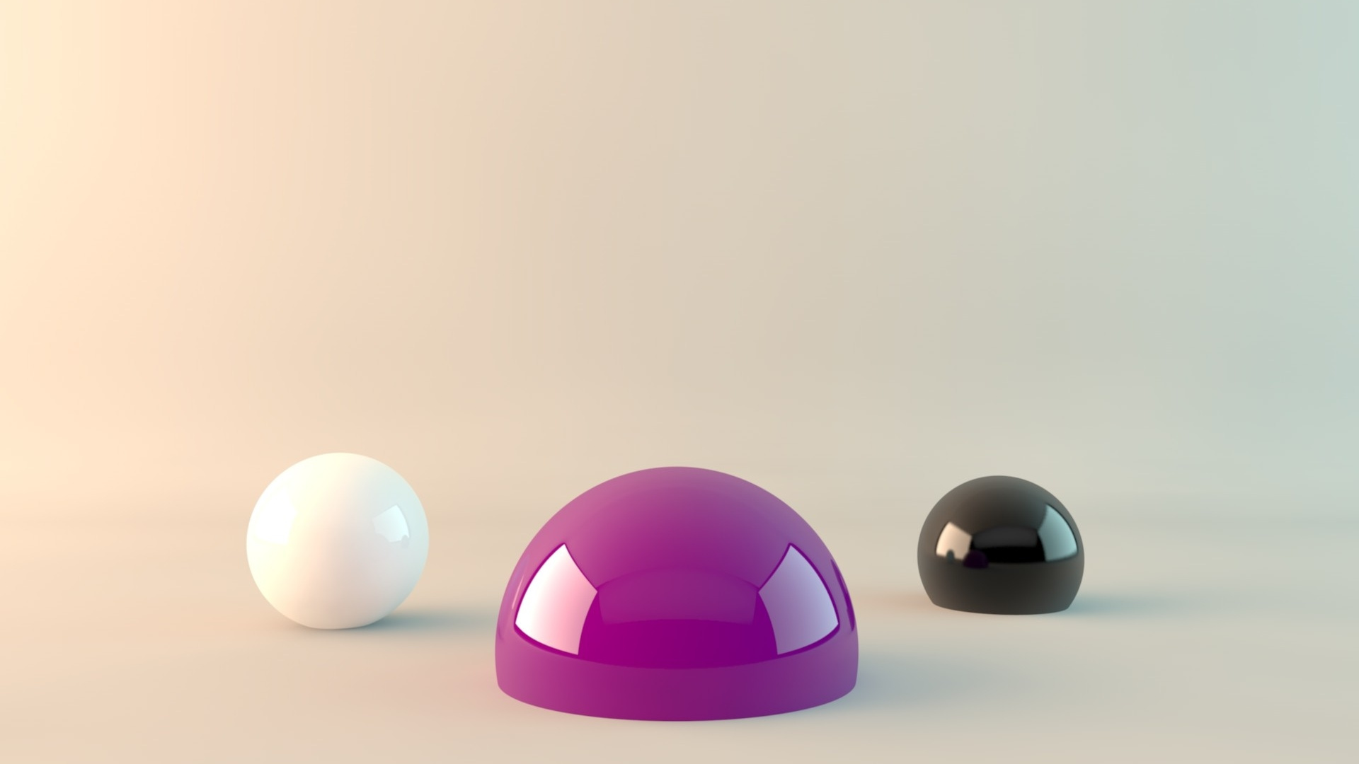 White and Pink Egg on White Table. Wallpaper in 1920x1080 Resolution