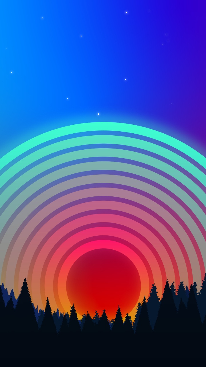 Parc National de Kaziranga, Atmosphère, Paysage Naturel, Purple, Objet Astronomique. Wallpaper in 720x1280 Resolution