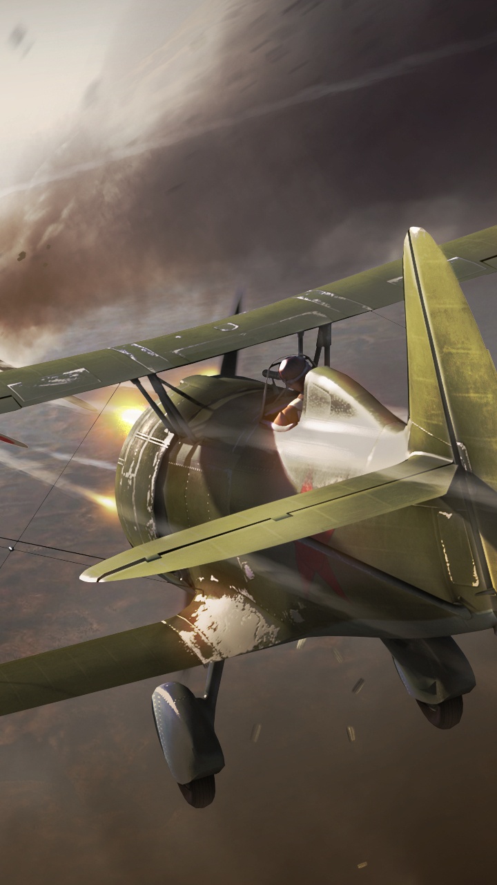 Green and Gray Fighter Plane. Wallpaper in 720x1280 Resolution