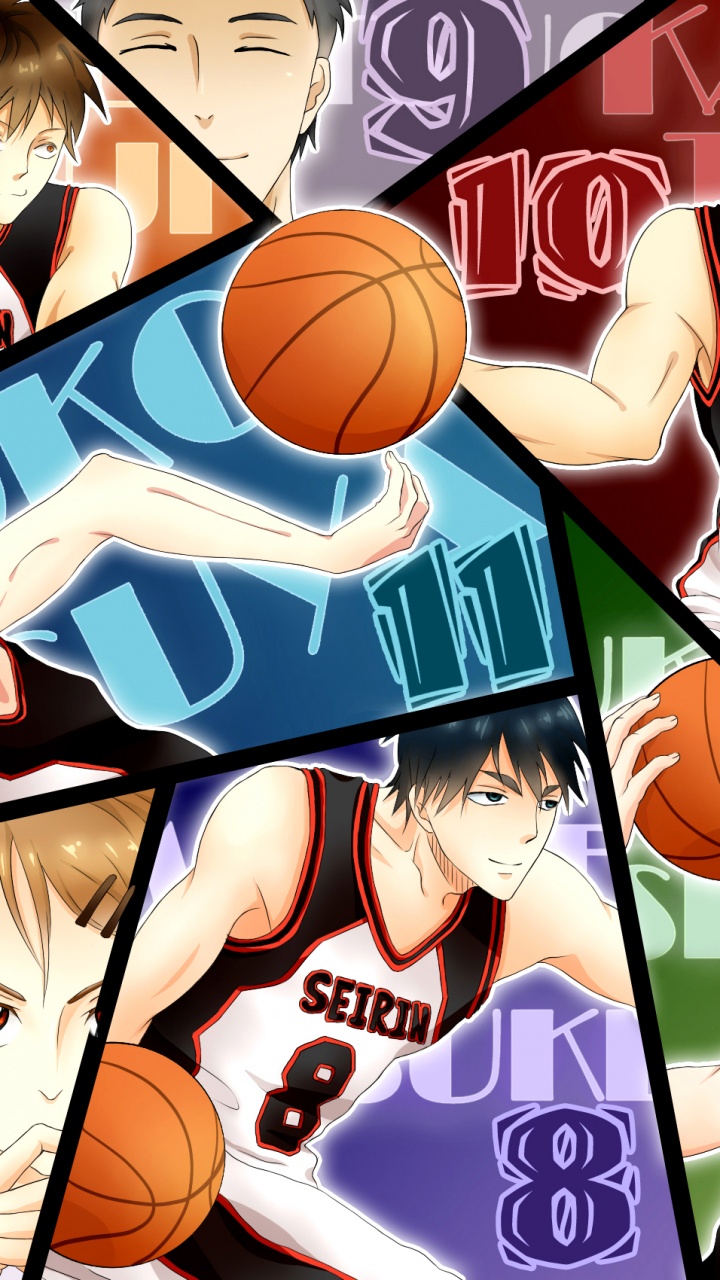 Basketball Players on Basketball Court. Wallpaper in 720x1280 Resolution