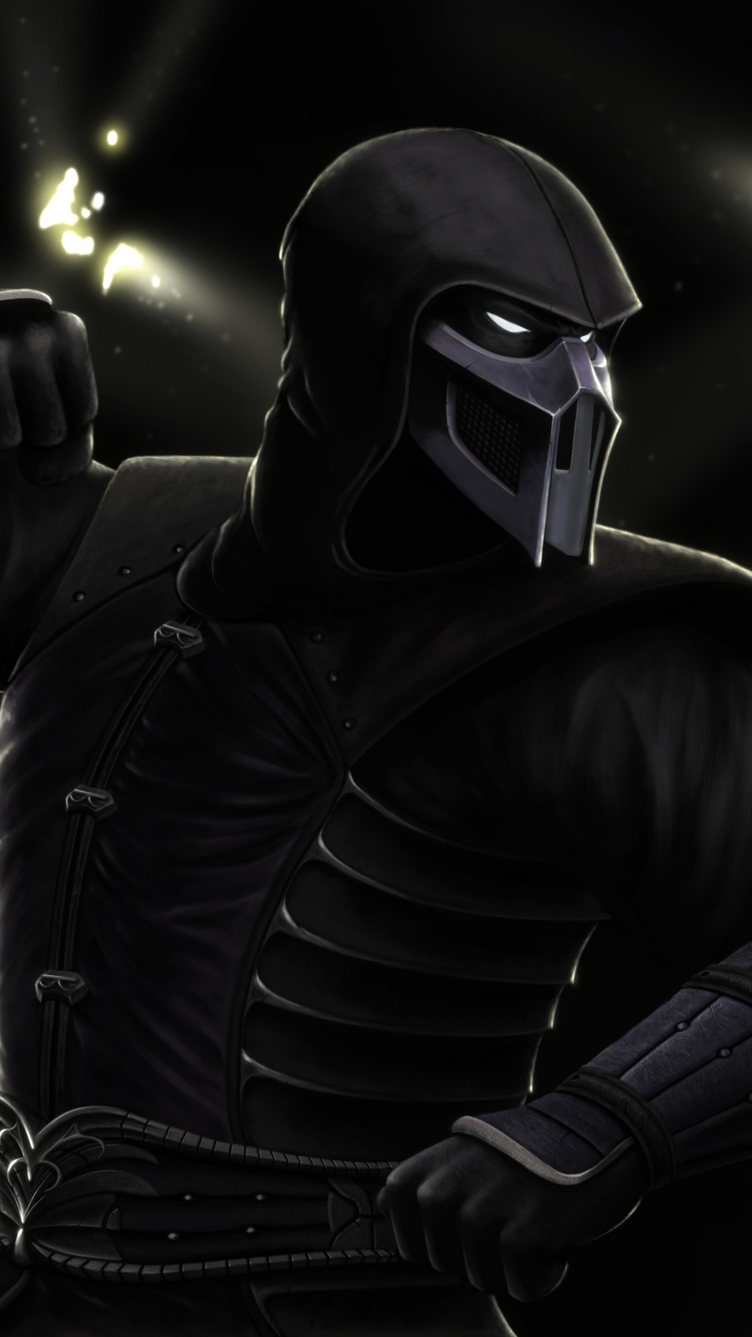 Noob Saibot, Mortal Kombat, Mortal Kombat x, Mortal Kombat 11, Ermac. Wallpaper in 1080x1920 Resolution