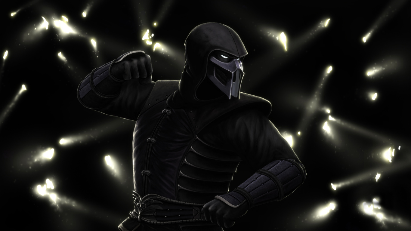 小白saibot, 决斗, 决斗x, 决斗11, Ermac 壁纸 1366x768 允许