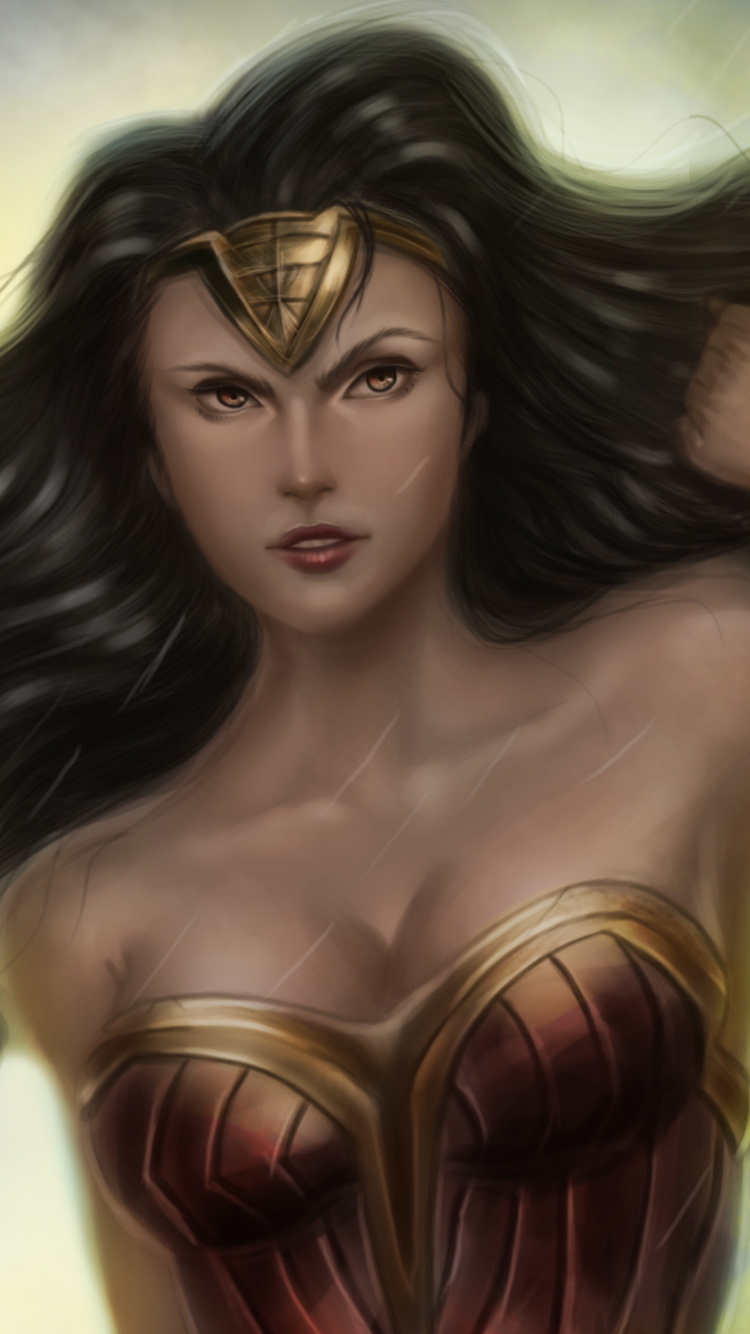 Frau im Roten Schlauchkleid. Wallpaper in 750x1334 Resolution