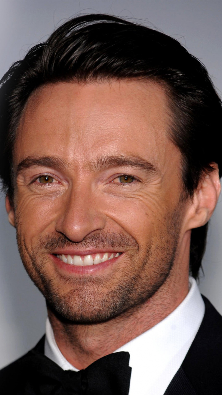 Hugh Jackman, Wolverine, Chin, Forehead, Facial Hair. Wallpaper in 750x1334 Resolution