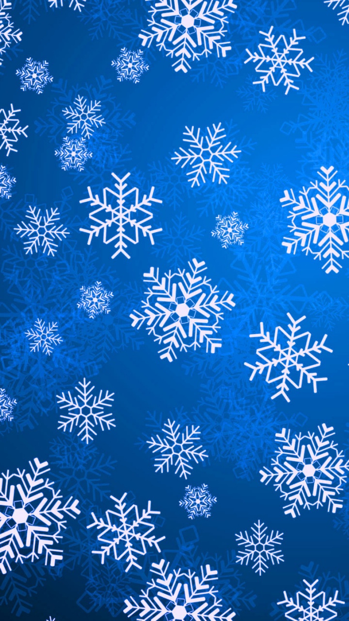 Blau-weißes Florales Textil. Wallpaper in 720x1280 Resolution