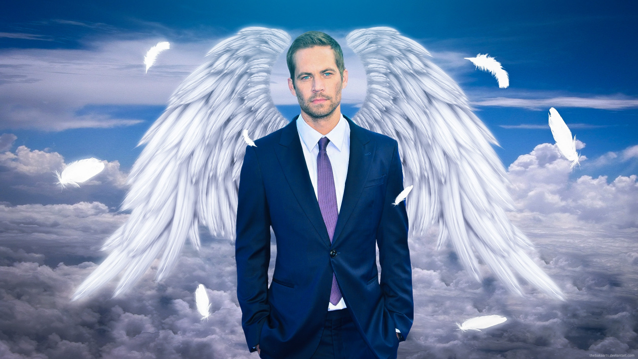 Paul Walker, Fast Furious, Le Rapide et le Furieux, Créature Surnaturelle, Ange. Wallpaper in 1280x720 Resolution