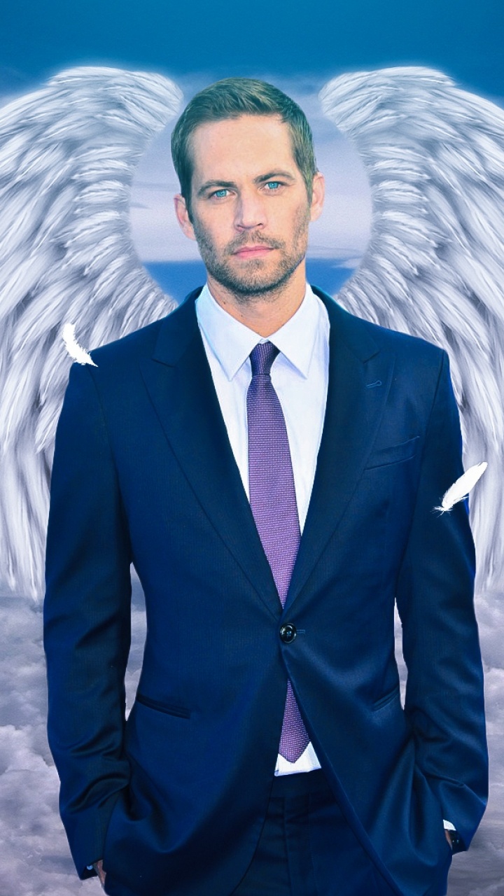 Paul Walker, Fast Furious, Cloud, The Fast and The Furious, Supernatural Creature. Wallpaper in 720x1280 Resolution
