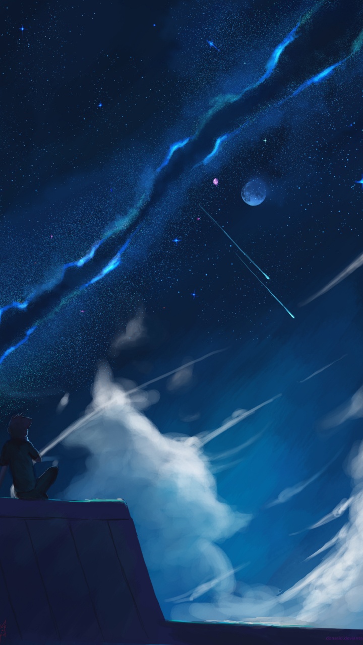 Homme en Chemise Noire Debout Sur le Bord du Bâtiment. Wallpaper in 720x1280 Resolution