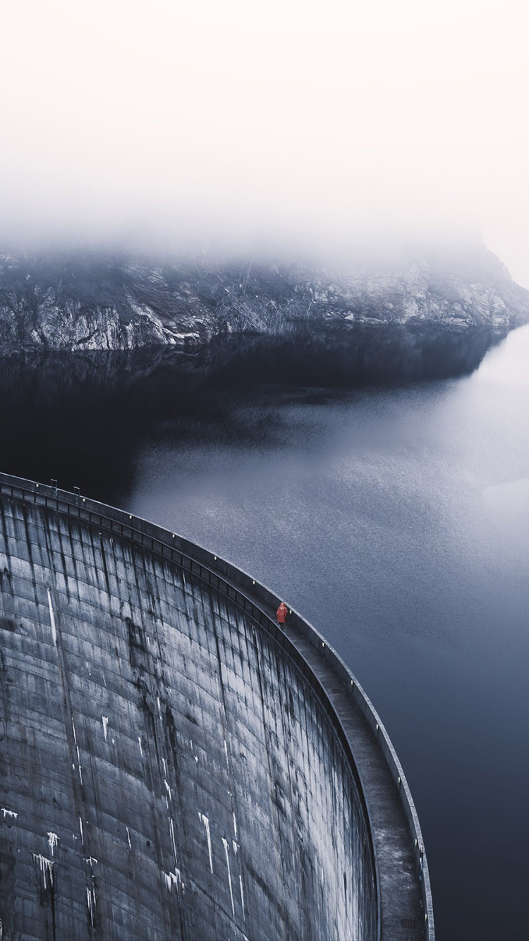 Gordon Dam, Hoover-Staudamm, Wasserressourcen, Wasser, Fjord. Wallpaper in 750x1334 Resolution