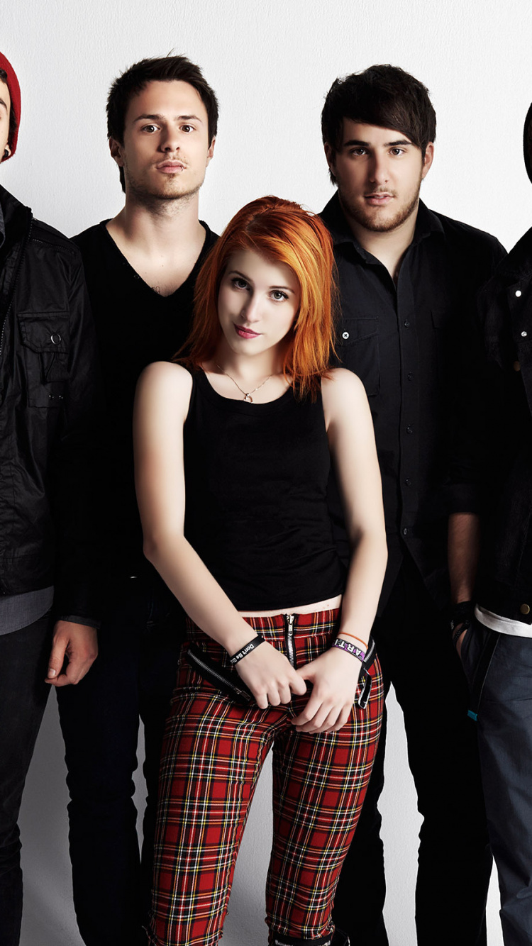 Paramore, Ensemble Musical, Chant, Groupe Social, T-shirt. Wallpaper in 750x1334 Resolution